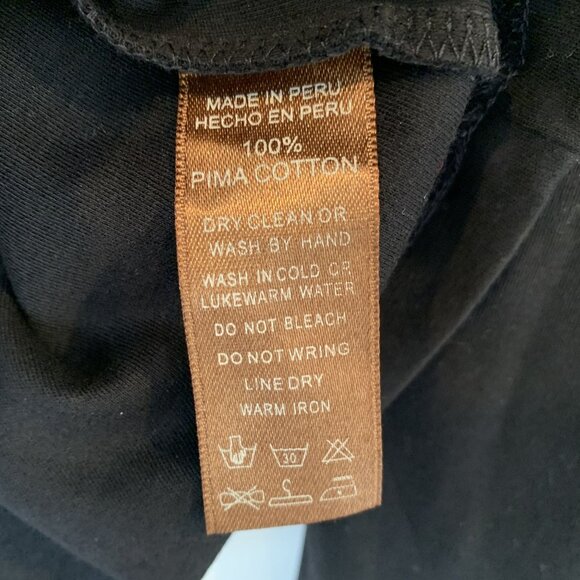 MichelAngelo Rich Boy Rhinestone Porsche Crest Design Black V-Neck T-Shirt S - Picture 4 of 5